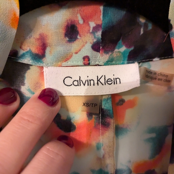 Calvin Klein Multicolor Kimono Wrap - Picture 5 of 5